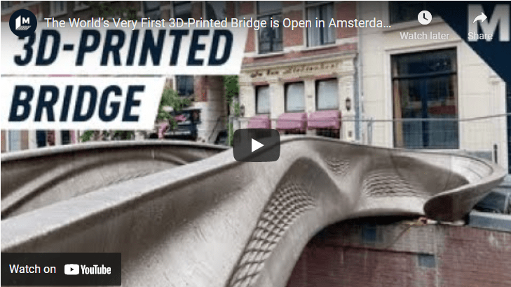 3D printing comes of age - creating major urban infrastructure
