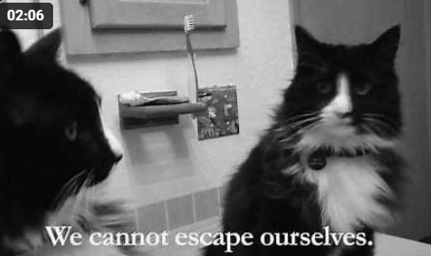 we cannot escape ourselves