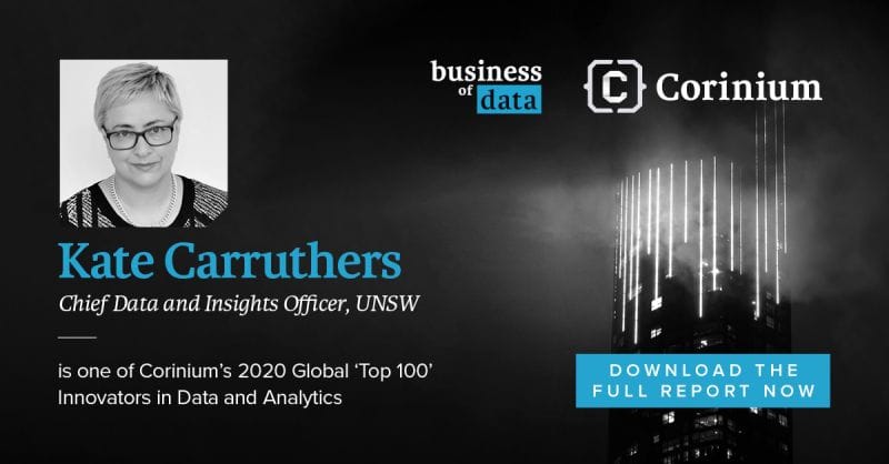 Nominated: Corinium 2020 Business of Data Top 100 Innovators in #Data and #Analytics