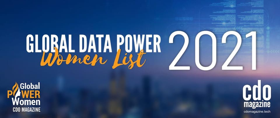 2021 List of Global Data Power Women