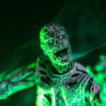 a green alien creature